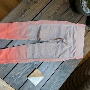 Gymshark Leggings size small ombre pink/grey